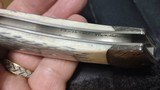 Rendon Griffin custom all Damascus automatic knife, Beautiful - 11 of 11
