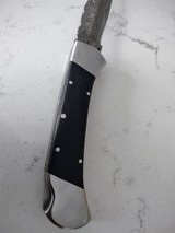 Damascus custom automatic knife - 14 of 14