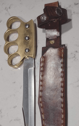 Clements knuckle duster knife, modern functional custom replaca - 4 of 6