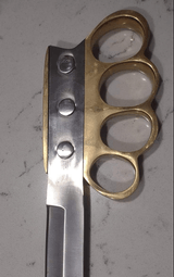 Clements knuckle duster knife, modern functional custom replaca - 3 of 6