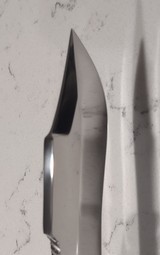 AB Custom Cutlery, Hand made, beautiful grind lines, beautiful yellow pinecone handle - 3 of 6