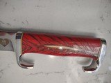 Custom Elmer Keith style hunter, red pinecone handle - 5 of 10