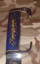 Blue Pinecone handle custom Elmer Keith style hunter - 7 of 13