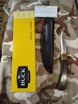 Buck model 101 fixed blade, discontinued, new in the box with sheath and papers - 1 of 8