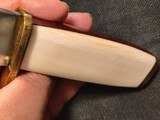 Ivory handle knife with nautical scrimshaw - Image 11 of 12