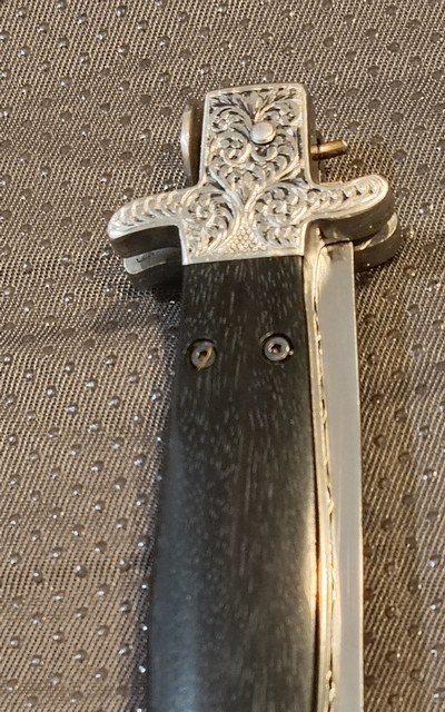 Handmade switchblade with Nazi motif - Image 3 of 14