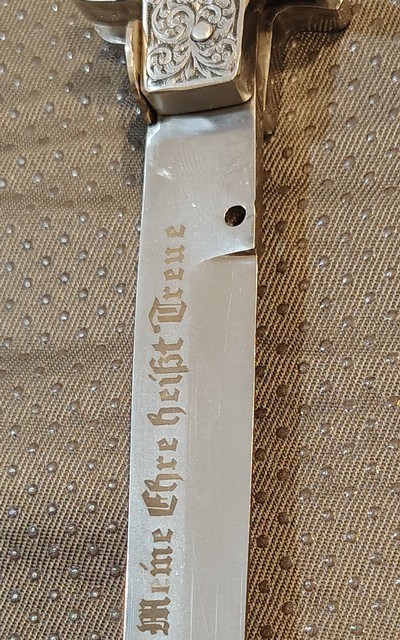 Handmade switchblade with Nazi motif - Image 5 of 14