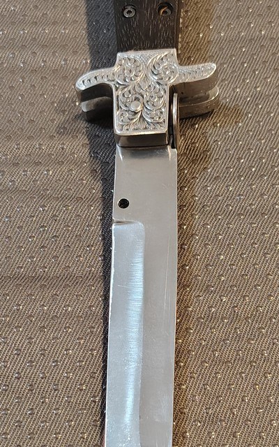 Handmade switchblade with Nazi motif - Image 10 of 14