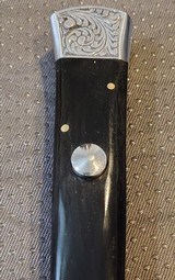 Beautiful handmade fully engraved switchblade - Image 12 of 12