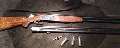 Beretta 687 Eell Sporter, Custom Stock, 28" Optima Bore Barrel, 12 Ga. Shotgun