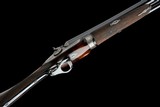 PURDEY A 12-BORE 1863 PATENT (SECOND PATTERN) PUSH-FORWARD THUMBHOLE UNDERLEVER BAR-IN-WOOD HAMMERGUN - 2 of 8