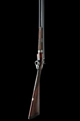 PURDEY A 12-BORE 1863 PATENT (SECOND PATTERN) PUSH-FORWARD THUMBHOLE UNDERLEVER BAR-IN-WOOD HAMMERGUN - 5 of 8