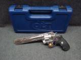COLT ANACONDA HIGH POLISH 8 INCH FACTORY PORTED BRITE STAINLESS - 1 of 12
