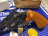 COLT DIAMONDBACK 22 LR 4 INCH BLUE
NEW IN BOX OWNERS MANUAL HANG TAG 1981 - 3 of 15