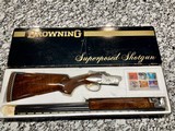 BROWNING BELGIUM SUPERPOSED PIGEON 410 GAUGE NEW 1970 - 1 of 15