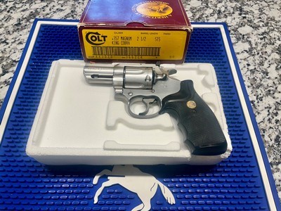 1988 RARE 2.5 INCH COLT KING COBRA STAINLESS