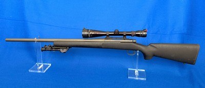 Remington 700 .223 Police Heavy Barrel Varmint with Redfield 6-18x Scope and Harris Bipod Excellent Condition with Box! - Image 2 of 15