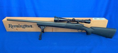 Remington 700 .223 Police Heavy Barrel Varmint with Redfield 6-18x Scope and Harris Bipod Excellent Condition with Box! - Image 1 of 15