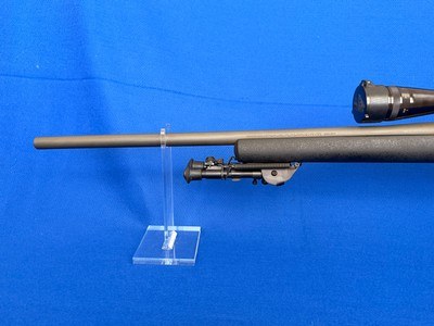 Remington 700 .223 Police Heavy Barrel Varmint with Redfield 6-18x Scope and Harris Bipod Excellent Condition with Box! - Image 3 of 15