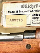 Mitchells Mauser M48, Premium Grade, Yugo M48, 8mm Cal., Boxed Package w/Bayonet, Sling - 4 of 19