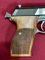 Walther P5, Very Good Condition, Matching, 9mm, 2 Mags, w/Box, Test Target, Wood Grips! - 8 of 18