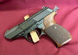 Walther P5, Very Good Condition, Matching, 9mm, 2 Mags, w/Box, Test Target, Wood Grips! - 2 of 18