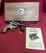 Ruger New Model Single Six Colorado Centennial 1876 - 1976, 22 LR & 22 Mag, Walnut Display Case - 15 of 15