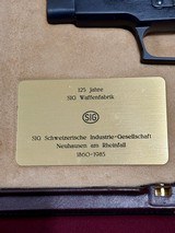 SIG JP226 -125th Jahre (125 years, 1860-1985) Anniversary in 9mm w/Presentation Case, P226 - 11 of 20