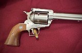 Ruger New Super Blackhawk Revolver, 44 Magnum Stainless Steel, 7.5" Barrel, 1982, Priced to Sell! - 4 of 14
