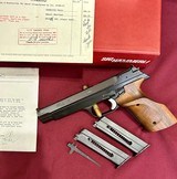 SIG Hämmerli, P240 Target Pistol, 38 Spl WC, Super Provenance from 1974-75, Original Sig P240 Box, Excellent Condition! - 7 of 19