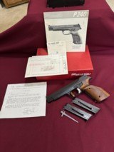 SIG Hämmerli, P240 Target Pistol, 38 Spl WC, Super Provenance from 1974-75, Original Sig P240 Box, Excellent Condition! - 1 of 19