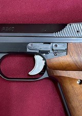 SIG Hämmerli, P240 Target Pistol, 38 Spl WC, Super Provenance from 1974-75, Original Sig P240 Box, Excellent Condition! - 10 of 19
