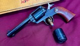 Ruger New Bearcat Convertible Revolver in 22LR & 22Mag, 22WMR, Rare and Very Collectible! - 2 of 18