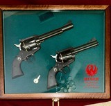Ruger Blackhawk 50th Anniversary New Model, Matching Serial Numbers Set, 357 Mag & 44 Mag, LNIB