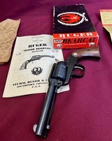 Ruger Super Bearcat 22lr, 1972 manufacture, Exc Condition w/Matching Box, Papers, C&R eligible! - 8 of 16