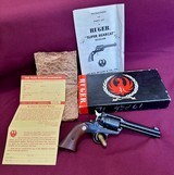 Ruger Super Bearcat 22lr, 1972 manufacture, Exc Condition w/Matching Box, Papers, C&R eligible!