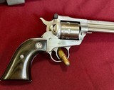 Extremely Rare!...Ruger Single-Six Convertible Stainless Hunter in 17HMR / 17Mach2, 17M2 w/Matching Cylinders, Exc Cond! - 8 of 19