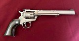 Extremely Rare!...Ruger Single-Six Convertible Stainless Hunter in 17HMR / 17Mach2, 17M2 w/Matching Cylinders, Exc Cond! - 5 of 19