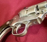 Extremely Rare!...Ruger Single-Six Convertible Stainless Hunter in 17HMR / 17Mach2, 17M2 w/Matching Cylinders, Exc Cond! - 14 of 19