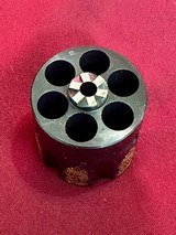 Ruger Vaquero 44 Magnum, Case Hardened Frame, Ivory Grips, Gold Engraved Cylinder, 5.5” barrel, Excellent Condition! Model 00586 - 13 of 16