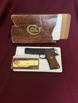 Colt ACE 22Lr, Model 01974, 1978 Manufacture, Excellent Condition, w/Matching Box Serial Number - 1 of 17