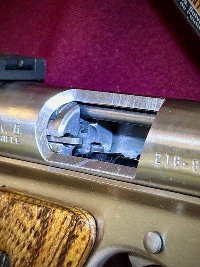 Ruger MK II “Volquartsen Custom” Stainless, 3.5” Heavy BBL & Trigger, Bo-Mar Sights, 1998, Exc Condition! - Image 15 of 16