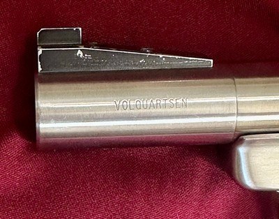 Ruger MK II “Volquartsen Custom” Stainless, 3.5” Heavy BBL & Trigger, Bo-Mar Sights, 1998, Exc Condition! - Image 13 of 16