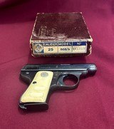 GALESI 503/b 25 ACP, 6.35 mm Pistol, (1966) Original Matching Box, Instructions, C&R - 3 of 14