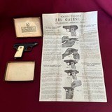 GALESI 503/b 25 ACP, 6.35 mm Pistol, (1966) Original Matching Box, Instructions, C&R - 1 of 14
