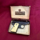 GALESI 503/b 25 ACP, 6.35 mm Pistol, (1966) Original Matching Box, Instructions, C&R - 2 of 14