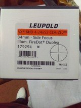 Leupold, VX6-HD, CDS, Fire dot, Duplex, #179294 - 3 of 3