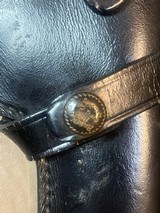 BRAUER BROTHERS VINTAGE LEATHER SNAP OFF HOLSTER - 2 of 3