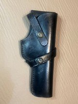 BRAUER BROTHERS VINTAGE LEATHER SNAP OFF HOLSTER - 1 of 3