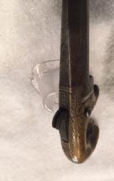 Moore's Patent Firearm Co. No. 1 Deringer .41 Engraved - 8 of 15